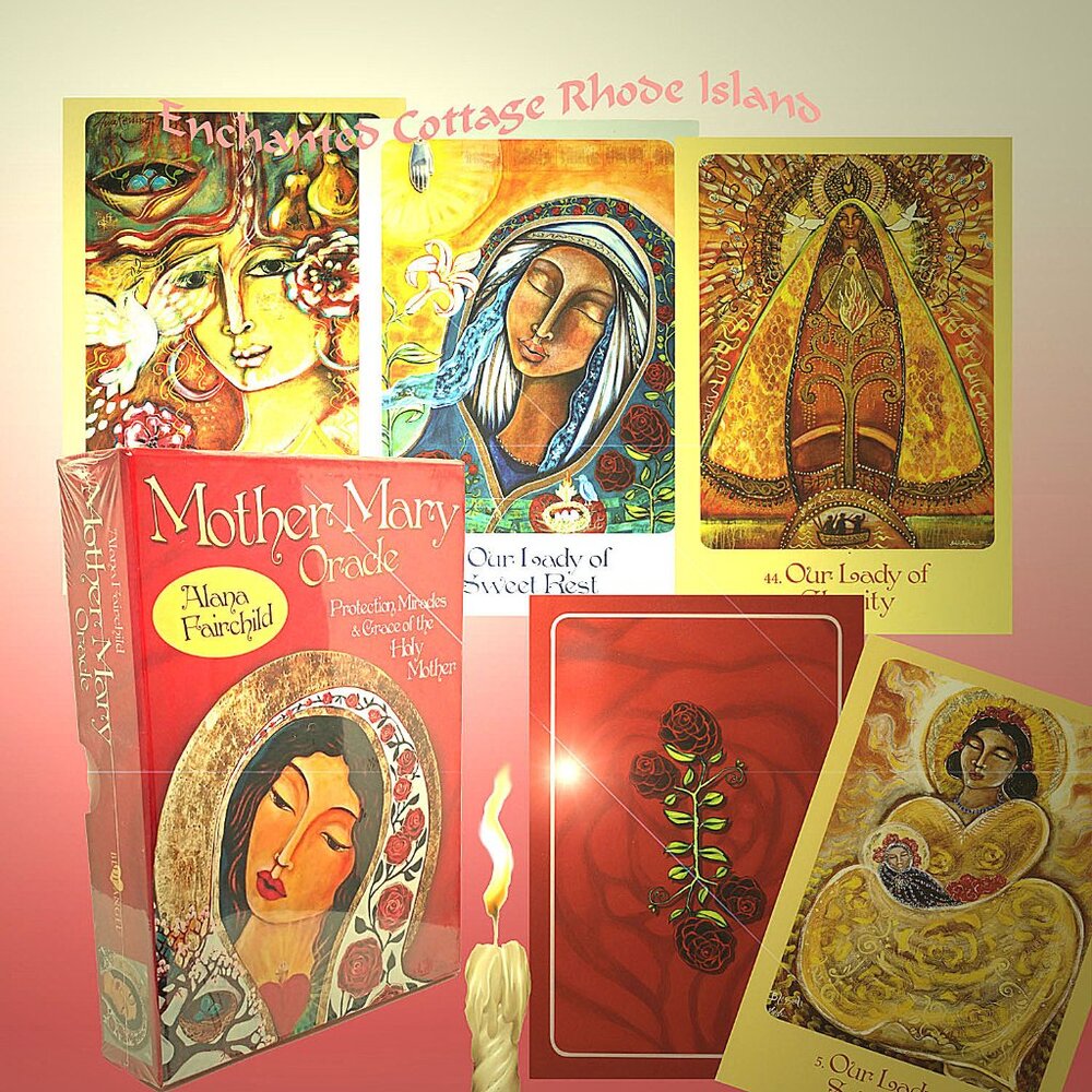 𝐌𝐨𝐭𝐡𝐞𝐫 𝐌𝐚𝐫𝐲 ORACLE Protection Miracles Book & Cards ALANA FAIRCHILD